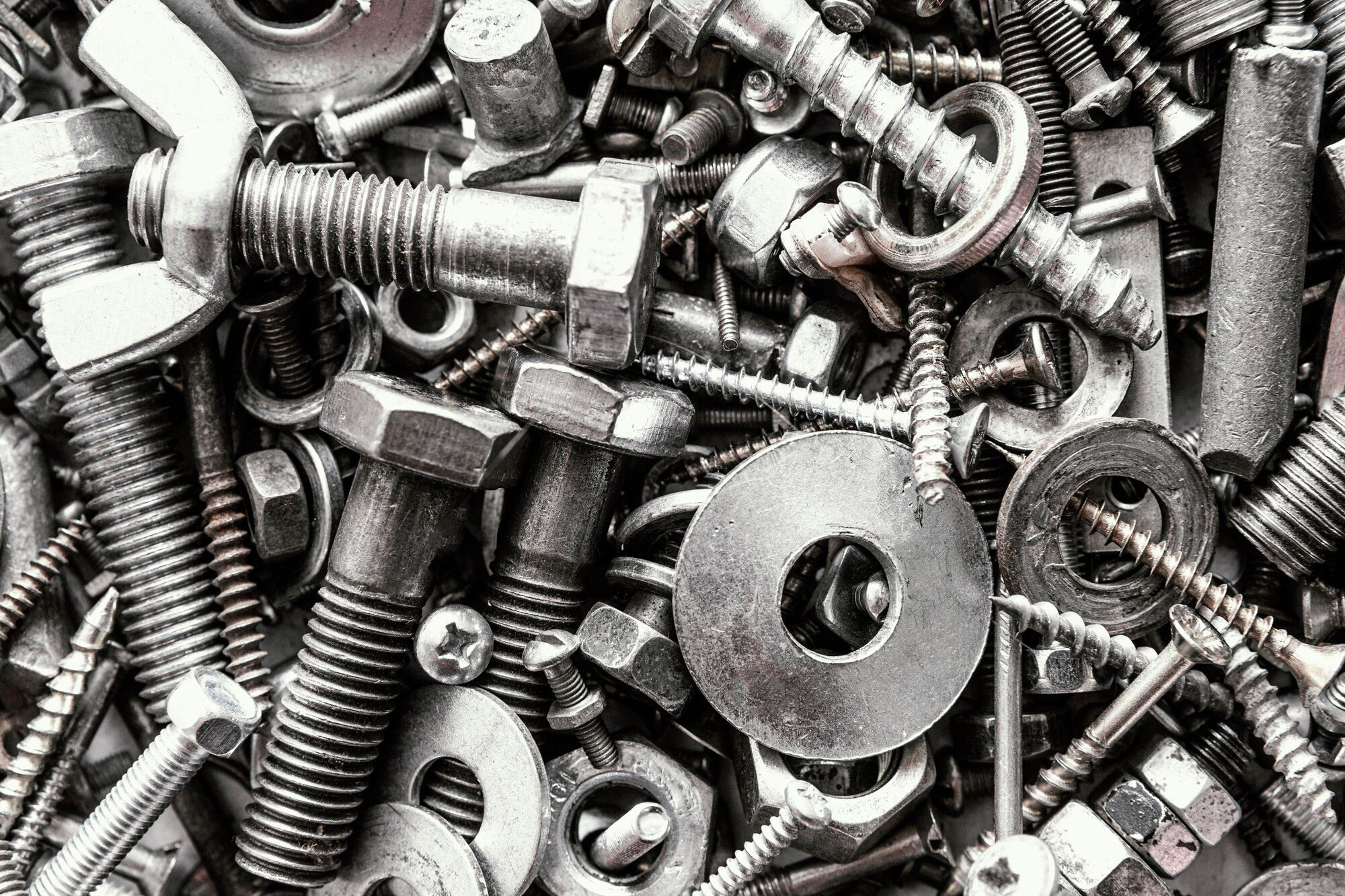 Metal scrap yard